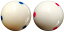 海外輸入品 ビリヤード Loto AAA-Grade PRO Cup Standard Pool-Billiard Cue Ball with 6 Dots (2-1/4'', 6 oz) (Blue + Red)海外輸入品 ビリヤード