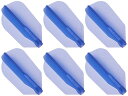 COAi _[c tCg Cosmo Darts 6 Pack Fit Flight - Slim Dart Flight (Blue)COAi _[c tCg