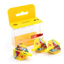 海外輸入品 ダーツ フライト CUESOUL TERO AK4 Yellow Dart Flights Diamond Shape,Set of 3 pcs(C...