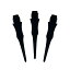 海外輸入品 ダーツ チップ ポイント CyeeLife-Plastic Dart Tips 2BA Black 500pcs,CL08 Plastic Points for Professional Soft Darts Set海外輸入品 ダーツ チップ ポイント