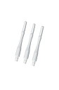海外輸入品 ダーツ シャフト NineDartOut.us White Fit Shaft Gear - Hybrid Spinning (#8 Extra L...