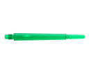 海外輸入品 ダーツ シャフト NineDartOut.us Green Fit Shaft Gear - Normal Spinning (#8 Extra L...