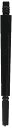 海外輸入品 ダーツ シャフト NineDartOut.us Fit Shaft Gear - Black Normal Locked (#8 - Extra L...