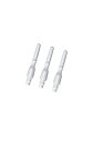 海外輸入品 ダーツ シャフト NineDartOut.us White Fit Shaft Gear - Hybrid Locked (#3 in Betwee...