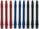 海外輸入品 ダーツ シャフト 3 Sets of Winmau Aluminum Dart Shafts (9 Shafts) (Red/Blue/Black,...