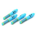 海外輸入品 ダーツ シャフト Black Scorpion Cuesoul TERO AK7 Clear Dart Stems Dart Shafts Built-in Spring Telescopic,Set of 4 pcs-B/D/F/H Size (Blue, H)海外輸入品 ダーツ シャフト