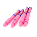 海外輸入品 ダーツ シャフト Black Scorpion Cuesoul TERO AK7 Dart Stems Dart Shafts Built-in Spring Telescopic,Set of 4 pcs-B/D/F/H Size (Pink, F)海外輸入品 ダーツ シャフト