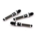 海外輸入品 ダーツ シャフト CUESOUL TERO AK7 Aluminum Dart Shafts Balck Built-in Spring Teles...