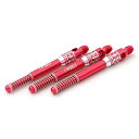 海外輸入品 ダーツ シャフト CUESOUL TERO AK7 Aluminum Dart Shafts Red Built-in Spring Telesco...