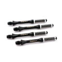 海外輸入品 ダーツ シャフト CUESOUL TERO AK7 Very Slim Dart Shafts S/M/L Built-in Spring Tele...