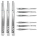 海外輸入品 ダーツ シャフト Red Dragon VRX Medium Shafts - Clear - 4 Sets per Pack (12 shafts...