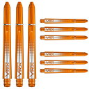 海外輸入品 ダーツ シャフト Red Dragon VRX Short Shafts - Orange - 4 Sets per Pack (12 shafts...