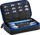 海外輸入品 ダーツ Casemaster by GLD Products Plazma Dart Case Black with Sapphire Zipper...