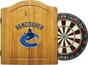 海外輸入品 ダーツ Imperial Officially Licensed NHL Dart Cabinet Set with Steel Tip Brist...