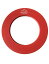 海外輸入品 ダーツ HAN'S DELTA Professional Dartboard Backboard Surround Wall Protector (PU Red Round)海外輸入品 ダーツ