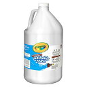クレヨラ アメリカ 海外輸入 知育玩具 Crayola Washable Paint (1 Gallon), White Paint, Bulk Classro...