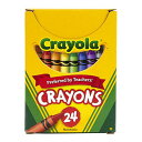 クレヨラ アメリカ 海外輸入 知育玩具 Crayola(R) Assorted Color Crayon Set, 24-Count Boxクレヨラ アメリカ ...