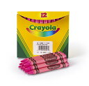 クレヨラ アメリカ 海外輸入 知育玩具 Crayola Crayons in Pink, Bulk Crayons, 12 Count (5208361010)クレヨラ アメリカ 海外輸入 知育玩具