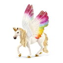 海外輸入 知育玩具 シュライヒホースクラブ Schleich bayala Animal Figurine, Unicorn Toys for Girls and Boys 5-12 years old, Winged Rainbow Unicorn海外輸入 知育玩具 シュライヒホースクラブ