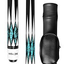 海外輸入品 ビリヤード Pathline PLN Pool Cue Kit - 58 inch Canadian Maple Billiard Pool Stick and Hard Case (Blue 21oz)海外輸入品 ビリヤード