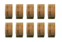 海外輸入品 ビリヤード Lot of 10 Layered Pool - Billiard Cue Tips 13 MM Choose Hard Medium ...