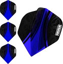 海外輸入品 ダーツ フライト abcdarts Unisex ? Adult's Pentathlon Tribal Dart Flights, Dark Bl...
