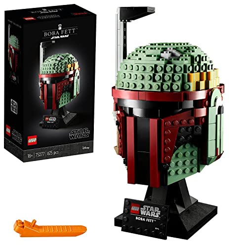 レゴ スターウォーズ LEGO 75277 Star Wars Boba Fett Helmet Display Building Set, Advanced Collectible Gift Model for Adultsレゴ スターウォーズ