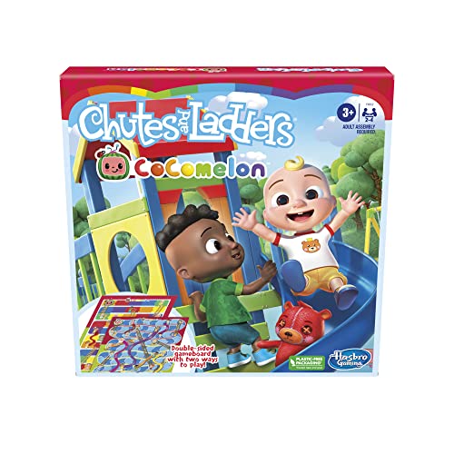 ボードゲーム 英語 アメリカ 海外ゲーム Hasbro Gaming Chutes and Ladders: CoComelon Edition Board Game for Kids Ages 3 and Up, 2-4 Players (Amazon Exclusive)ボードゲーム 英語 アメリカ 海外ゲーム