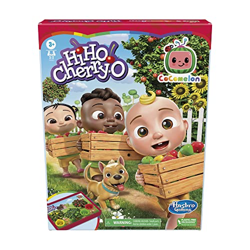 ボードゲーム 英語 アメリカ 海外ゲーム Hasbro Gaming Hi Ho Cherry-O: CoComelon Edition Board Game, Counting, Numbers, and Matching Game for Preschoolers, 2-3 Players, Ages 3+ (Amazon Exclusive)ボードゲーム 英語 アメリカ 海外ゲーム