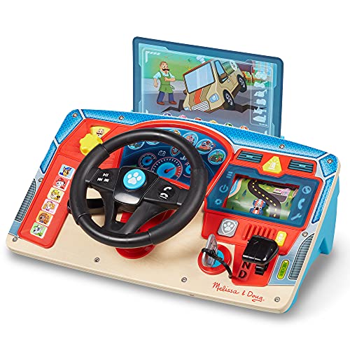 メリッサ ダグ おもちゃ おままごと ごっこ遊び Melissa Doug Melissa Doug PAW Patrol Rescue Mission Wooden Dashboard - Activity Board, Toddler Sensory Toys, Pretend Play Driving Toy For Kidメリッサ ダグ おもちゃ おままごと ごっこ遊び Melissa Doug