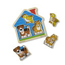 メリッサ&ダグ おもちゃ 知育玩具 Melissa & Doug Melissa & Doug Pets Jumbo Knob Wooden Puzzleメリッサ&ダグ おもちゃ 知育玩具 Mel..