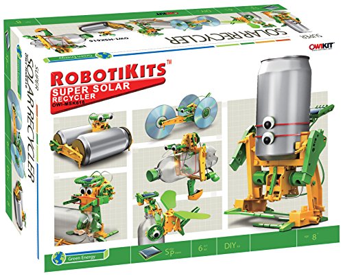 ロボット 知育玩具 パズル ブロック OWI-MSK616 OWI Super Solar Recycler | RRR | Reuse-Recyle-Repurpose | Turn Old Water Bottler-Cans-CDs into Solar Powered Toysロボット 知育玩具 パズル ブロック OWI-MSK616