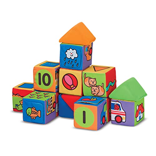 メリッサ ダグ おもちゃ 知育玩具 Melissa Doug Melissa Doug K 039 s Kids Match and Build Soft Blocks Set For Toddlers, Building Blocks, Sensory Baby Stacking Toysメリッサ ダグ おもちゃ 知育玩具 Melissa Doug