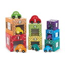 メリッサ&ダグ おもちゃ 知育玩具 Melissa & Doug Melissa & Doug Nesting and Sorting Garages and ...