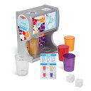 メリッサ&ダグ おもちゃ おままごと ごっこ遊び Melissa & Doug Melissa & Doug Wooden Thirst Quencher Drink Dispenser With Cups, Juice Inserts, Ice Cubes - Pretend Play Soda Fountain, Food Sets メリッサ&ダグ おもちゃ おままごと ごっこ遊び Melissa & Doug