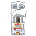メリッサ&ダグ おもちゃ おままごと ごっこ遊び Melissa & Doug Melissa & Doug Stainless Steel Pretend Play Tea Set and Storage Rack for Kids (11 pcs)メリッサ&ダグ おもちゃ おままごと ごっこ遊び Melissa & Doug