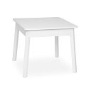 メリッサ&ダグ おもちゃ おままごと ごっこ遊び Melissa & Doug Melissa & Doug Wooden Square Table (White) - Kids Table, Children's Furniture, Play Table for Kids Crafts, Kids Activity Tableメリッサ&ダグ おもちゃ おままごと ごっこ遊び Melissa & Doug