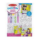 メリッサ ダグ おもちゃ 知育玩具 Melissa Doug Melissa Doug Canvas Painting Set - Princessメリッサ ダグ おもちゃ 知育玩具 Melissa Doug