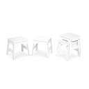 メリッサ&ダグ おもちゃ おままごと ごっこ遊び Melissa & Doug Melissa & Doug Wooden Stools - Set of 4 (White)メリッサ&ダグ おもちゃ おままごと ごっこ遊び Melissa & Doug