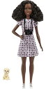 バービー バービー人形 Barbie Careers Fashion Doll & Accessories, Photographer with Petite Body Type Wearing Removable Heart-Print Dress with Camera & Puppyバービー バービー人形