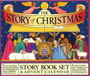 海外製絵本 知育 英語 イングリッシュ アメリカ The Story of Christmas Story Book Set and Advent Calendar海外製絵本 知育 英語 イングリッシュ アメリカ