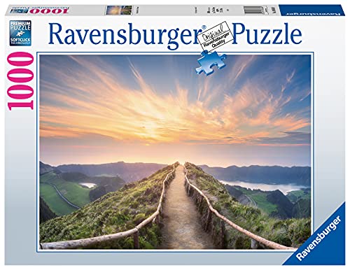 ジグソーパズル 海外製 1000ピース ポルトガルの山の風景 約70×50センチ 絵画・アート Ravensburgers