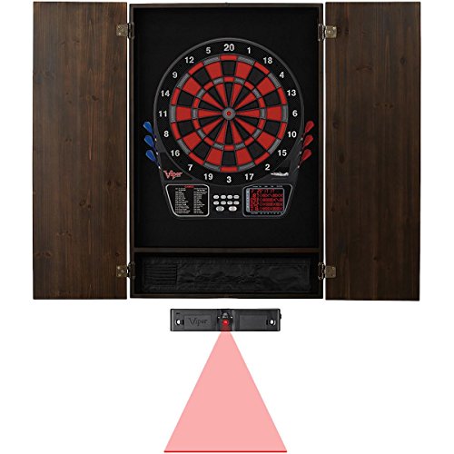 海外輸入品 ダーツ Viper by GLD Products, Espresso Finish Viper Metropolitan Solid Wood Cabinet & Electronic Ready-to-Play Bundle: Deluxe Set (797 Dartboard and Darts), One Size海外輸入品 ダーツ