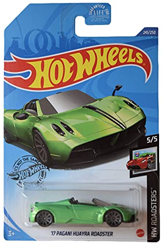 ホットウィール Hot Wheels ’17パガーニ・ウアイラ ロードスター HWロードスター5/5 241/250 グリーン Pagani Huayra ビークル ミニカー
