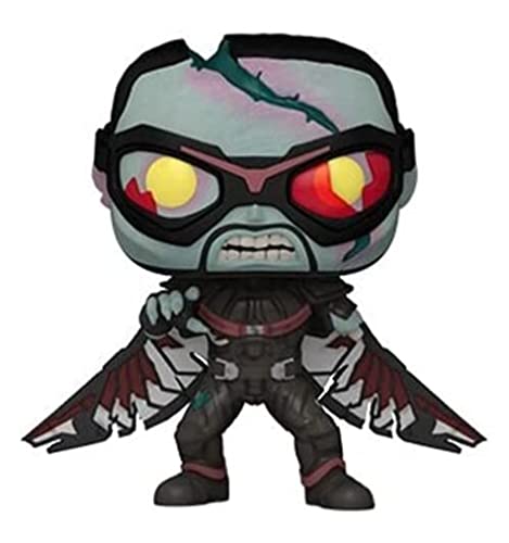 ファンコ FUNKO フィギュア 人形 アメリカ直輸入 Funko POP Marvel: What If? - Zombie Falcon, Multicolor, Standard, (57377)ファンコ FUNKO フィギュア 人形 アメリカ直輸入