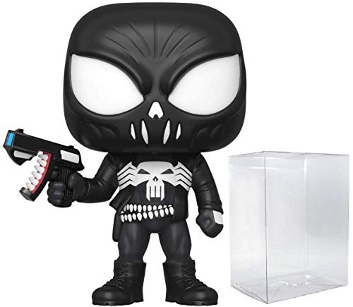 ファンコ FUNKO フィギュア 人形 アメリカ直輸入 Marvel: Venom - Venomized Punisher Funko Pop Vinyl Figure (Bundled with Compatible Pop Box Protector Case), Multicolored, 3.75 inchesファンコ FUNKO フィギュア 人形 アメリカ直輸入