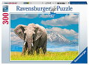 ジグソーパズル 海外製 アメリカ Ravensburger King of The Savannah 300 Piece Jigsaw Puzzle for A...