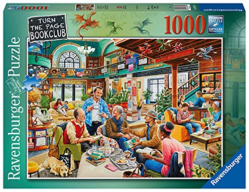 ジグソーパズル 海外製 アメリカ Ravensburger Turn The Page Bookclub 1000 Piece Jigsaw Puzzles for Adults & Kids Age 12 Years Upジグソーパズル 海外製 アメリカ