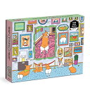 ジグソーパズル 海外製 アメリカ Galison Museum of The Corgi 1000 Piece Puzzle from Galison - 27 x 20 Jigsaw Puzzle, Fun and Colorful Artwork, Thick and Sturdy Pieces, for The Dog Lover in Your Lifeジグソーパズル 海外製 アメリカ