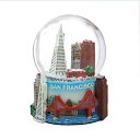 スノーグローブ 雪 置物 インテリア 海外モデル San Francisco Snow Globe Skyline and Landmarks, Trolley and Golden Gate Bridge, 3.5 Inchesスノーグローブ 雪 置物 インテリア 海外モデル
